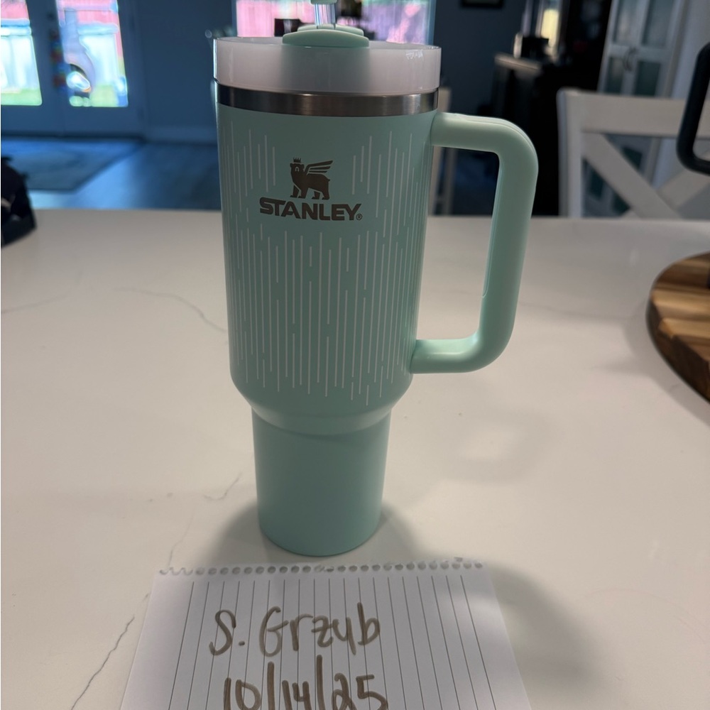 Stanley Mint Green Travel Mug